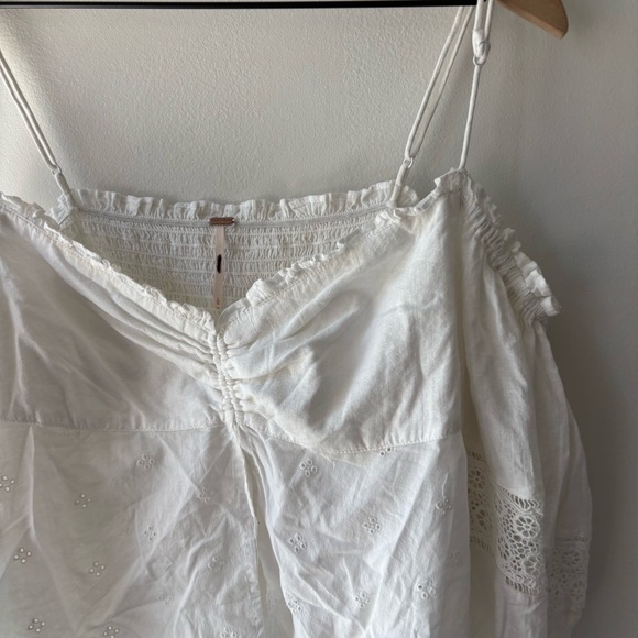 Free people Bambino Top In Ivory Sz L - Picture 5 of 8